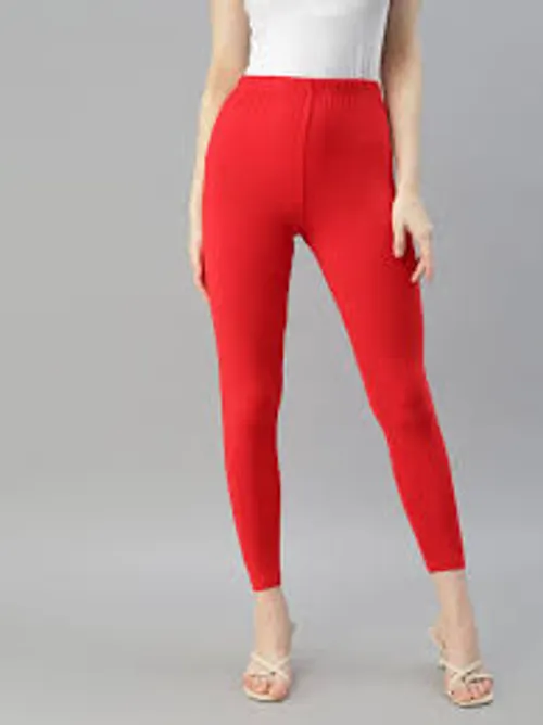 FLY BIRDS ANKLE FIT LEGGING RED AF07